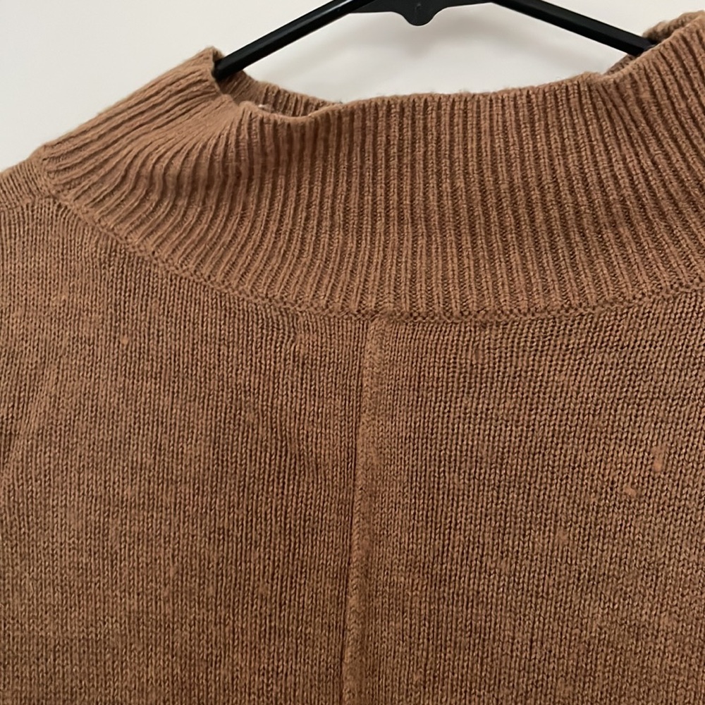 Banana Republic Light Brown High-Low Sweater
